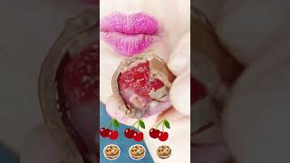 ASMR Chocolate Cherry 🍒 Soft Chewing Eating Sounds chewchewasmr575 [upl. by Einyaj612]