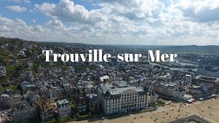 TrouvillesurMer vue du ciel 2017 [upl. by Teillo62]