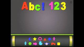 ABC  Magnetic Alphabet  Best iPadiPhoneAndroid App to teach your kids the Alphabet [upl. by Reve]