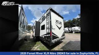 Incredible 2020 Forest River XLR Nitro Toy Hauler RV For Sale in Zephyrhills FL  RVUSAcom [upl. by Erdied]