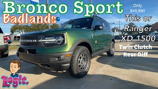 Bronco Sport Badlands Review [upl. by Dorisa]