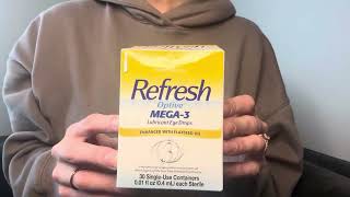 Are the Refresh Optive Mega 3 Eye Drops right for you [upl. by Kristoffer]