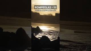 ROMPEOLAS  ESCOLLERA playa costa megatube [upl. by Riley188]