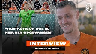 NOPPERTS STORY 📖  From second club goalie to WorldCup debut 💫 [upl. by Htenek]