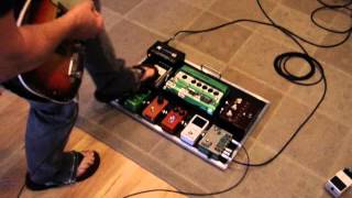 LA SOUND DESIGN ANDY SUMMERS INSPIRED PEDALBOARD [upl. by Otto]