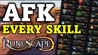 Best AFK Training Methods for Every Skill in RuneScape 3 [upl. by Jodoin]