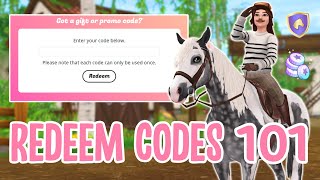 How to REDEEM a code in Star Stable Mobile amp PC FREE Star Coins Star Rider Pets Clothes Tack [upl. by Aihpledalihp]