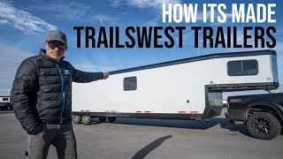 Factory tour of TrailsWest Trailers [upl. by Norbert]