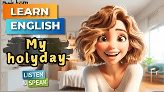 My Holiday  Improve Your English  English Listening Skills  Speaking Skills [upl. by Lyrpa]