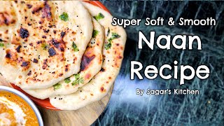 Tandoori Naan on Tawa Recipe Super Soft and Smooth [upl. by Eiliah]