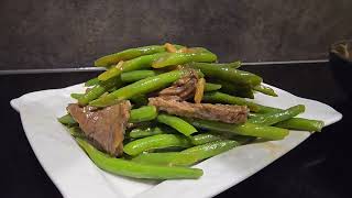 Recette sauté bœuf et haricot verts à façon asiatique food recette fyp chezlinhdarkov [upl. by Goer]