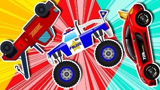 kids Cars And Trucks  learn Tansport  Compilation  kids video  kids channel [upl. by Griffin]