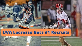 UVA Men’s Lacrosse Gets 1 Recruit in both Class of 2023 and 2024 [upl. by Arres]