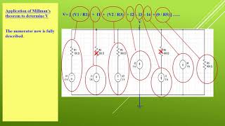 Application of Millmans theorem to solve electronic circuit problems  part 1 [upl. by Aikyt]