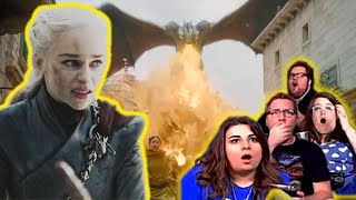 Daenerys Destroys Kings Landing Reaction Video Kings Landing Explosion Reaction [upl. by Regnig923]