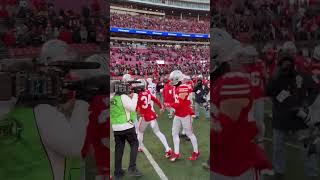 Michigan Ohio State players FIGHT [upl. by Etteniuqna]