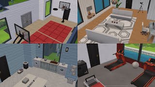 The Sims Mobile Rennovating Rooms at Quay Edgewater Home  SPEED BUILD [upl. by Neerbas]