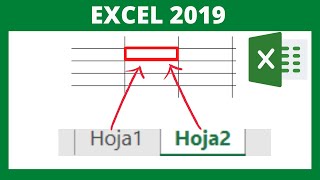 CÓMO ENLAZAR O VINCULAR CELDAS ENTRE DIFERENTES HOJAS  EXCEL 2019 [upl. by Neenad]