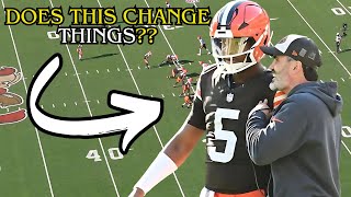 Do The Cleveland Browns Have An Answer At Quarterback [upl. by Boonie]