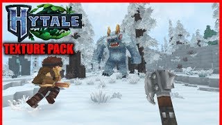 Trying The Hytale Texture Pack l Minecraft Hypixel [upl. by Eornom83]