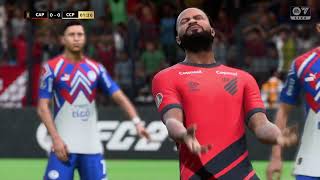 Atlético Paranaense vs Cerro Porteño no FIFA 24 no PS4 [upl. by Letnoj]