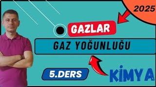 Gaz Yoğunluğu  Gazlar  11 Sınıf Kimya  5Ders [upl. by Yztim]