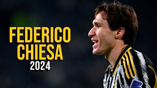 Federico Chiesa 2024  Highlights  ULTRA HD [upl. by Esenahs]