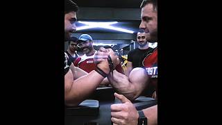 ARMWRESTLING LEVAN IRAKLI VS BACHO SAGIVNASHVILLI armwrestling edit viralshorts shorts [upl. by Eniamurt916]