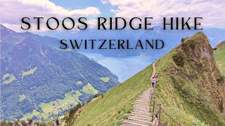 Stoos Ridge Hike  Fronalpstock Switzerland [upl. by Ggerc38]