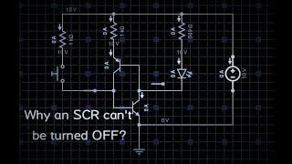 Why an SCR or Thyristor cant be turned OFF directly [upl. by Accem]