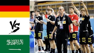 Gеrmаny vs Sаudі Аrаbіа  Full Game Highlights  U19 World Championship 2023 [upl. by Cordie559]