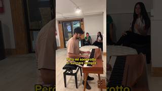 Mi fingo un pianista principiante in una scuola di musica prank ddp80 donnerpiano [upl. by Ahsropal518]