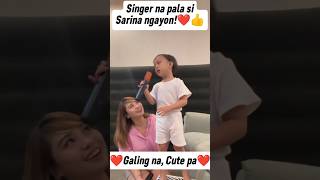 Singer na pala si Sarina ngayon❤️👍 jhonghilario sarina shorts MaritesAkoTV [upl. by Geis]