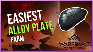 Best places to farm Alloy Plates in Warframe 2022 [upl. by Kanter]