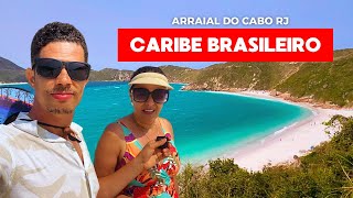 CONHEÃ‡A O CARIBE BRASILEIRO AS PRAIAS DE PONTAL DO ATALAIA  ARRAIAL DO CABO RJ [upl. by Anayra938]