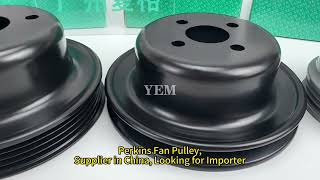 Genuine Perkins Fan Pulleys for Various Engine Models [upl. by Jotham]