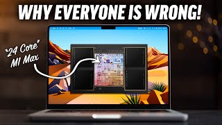 Our BIG Problem with the 24 CORE M1 Max MacBook Pro [upl. by Nnairek527]