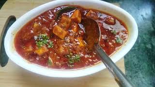 Restaurant Style Tofu Masala Recipe by cook with Zona [upl. by Rotow]