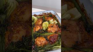 Sweet chilli chicken traybake 👏❤️ recipe [upl. by Naitirb]