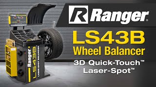 Ranger LS43B Laser Wheel Balancer – First Look [upl. by Nnayram]