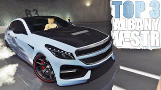 Albany VSTR  Best TOP 3 Customization Paint Job Guide  GTA ONLINE [upl. by Gleason]