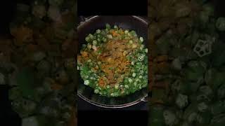 quotOkra fry recipequot ✨️✨️ bengali cooking easyrecipe ladiesfinger [upl. by Eirrak]