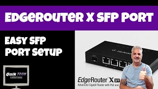 How To Add The EdgeRouter SFP Port To Switch [upl. by Skoorb]