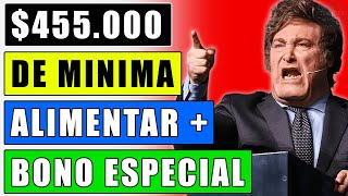 💥AHORA quot455000 de Minima Bono Especial y Tarjeta Alimentarquot a Jubilados y Pensionados Anses [upl. by Enelyt]