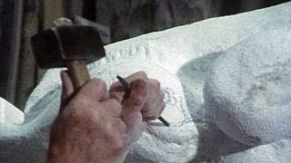 Carving Marble with Traditional Tools [upl. by Sanson]