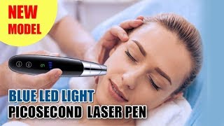 NEW MODEL BLUE LED LIGHT PICOSECOND LASER PEN  Beauty Channel IND [upl. by Benita633]