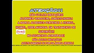 ALODINE® 1200S  Henkel  Aplicação preventiva p proteção contra corrosão em aeronaves [upl. by Spracklen]