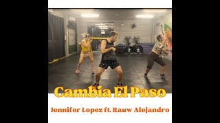 Jennifer Lopez ft Rauw Alejandro quotCambia El Pasoquot Coreografia Choreography [upl. by Ahsinna]