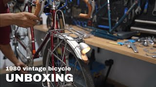 UNBOXING randonneur bike  Bridgestone atlantis [upl. by Hirai]