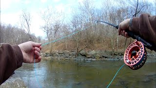 Fly Fishing Little Patuxent [upl. by Accebor946]